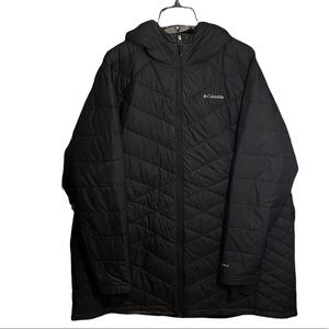 Columbia Heavenly Long Hooded Jacket 3x